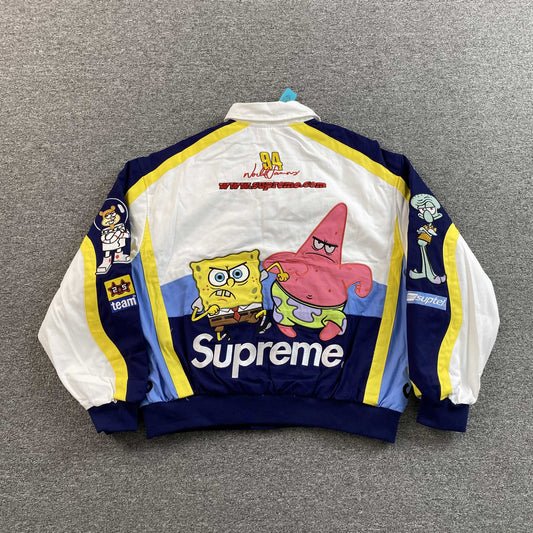 Campera Supreme SpongeBob SquarePants Jeff Hamilton Blanca