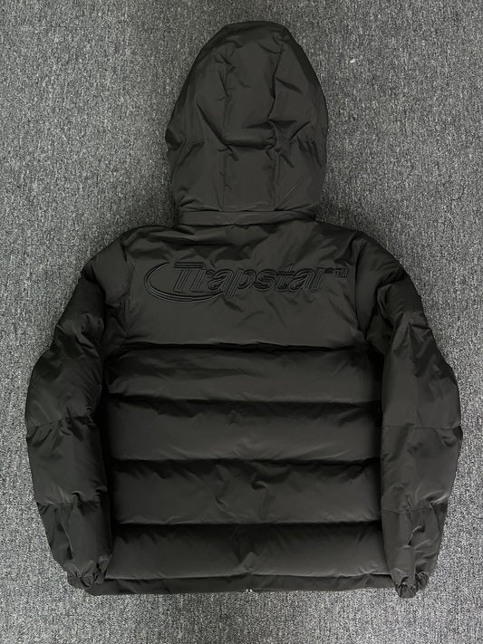 Campera Trapstar Hyperdrive Detachable Hooded Puffer Negra
