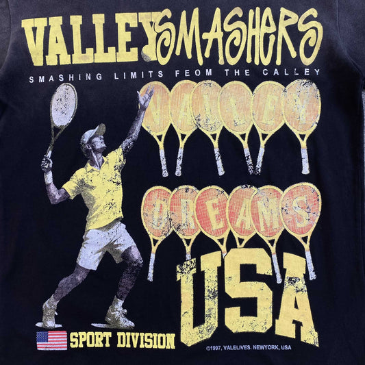 Remera Vale Forever Wimbledon Negra