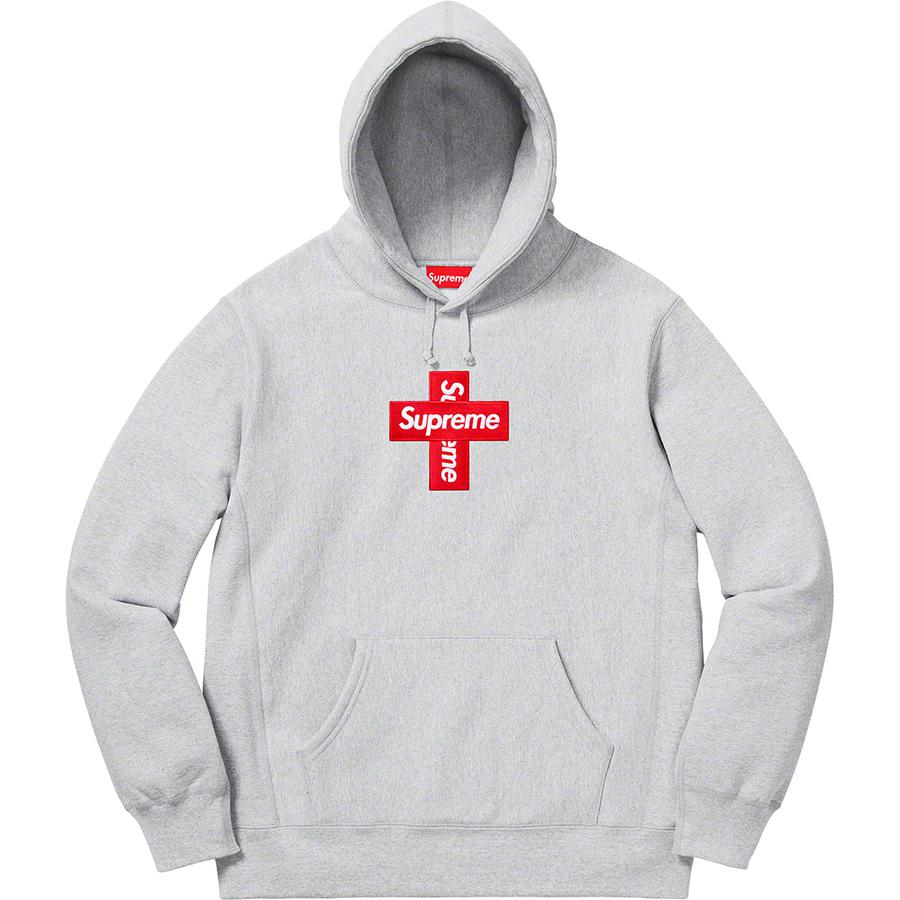 SUPREME CROSS BOX LOGO HOODIE - Drip Store – Drip Store Argentina