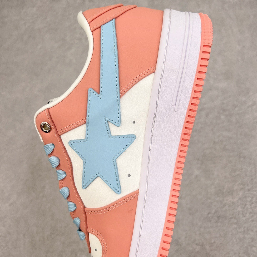 A Bathing Ape Bape Sta Low Rosa Pastel