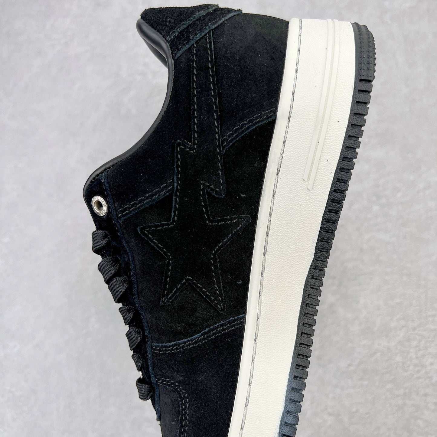 A Bathing Ape Bape Sta Suede Negro