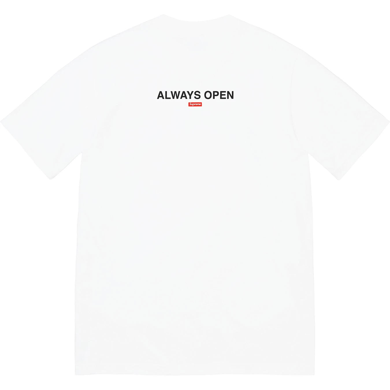 SUPREME GAS TEE WHITE