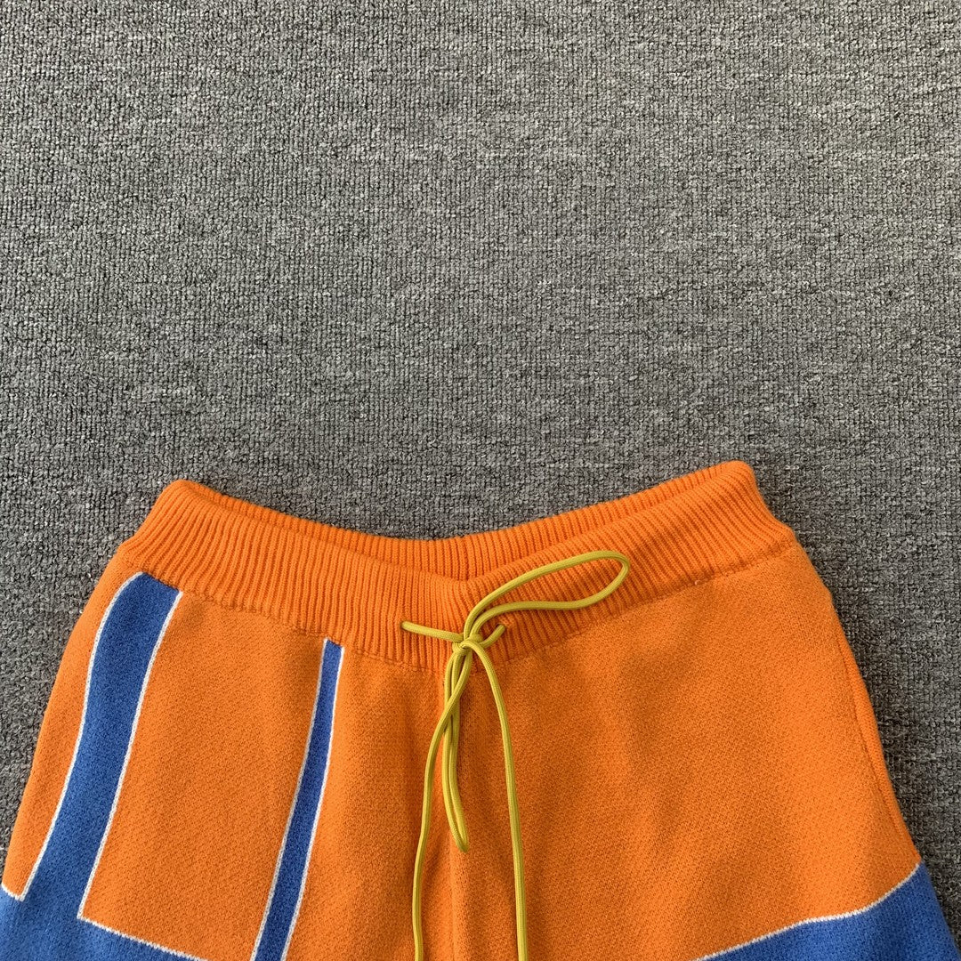 RHUDE SHORTS ORANGE