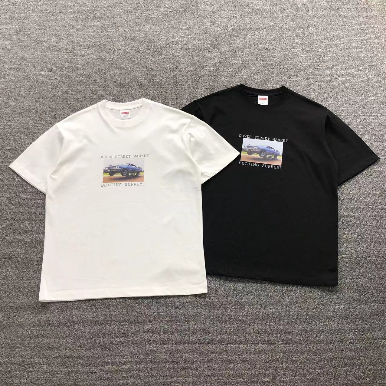 SUPREME DOVER STREET MARKET BEIJING EXCLUSIVE TEE BLACK