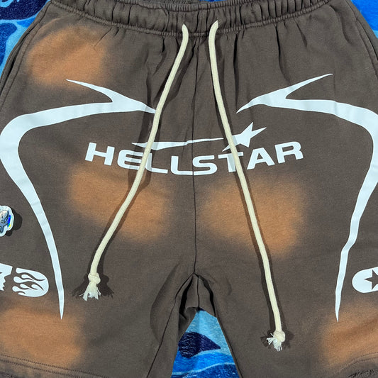 Short Hellstar Warm Up Marrón M