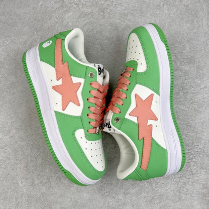 A Bathing Ape Bape Sta Low Verde Pastel 