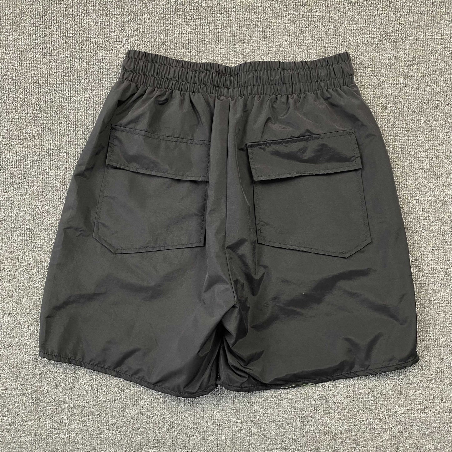 RHUDE RH LOGO SHORTS BLACK