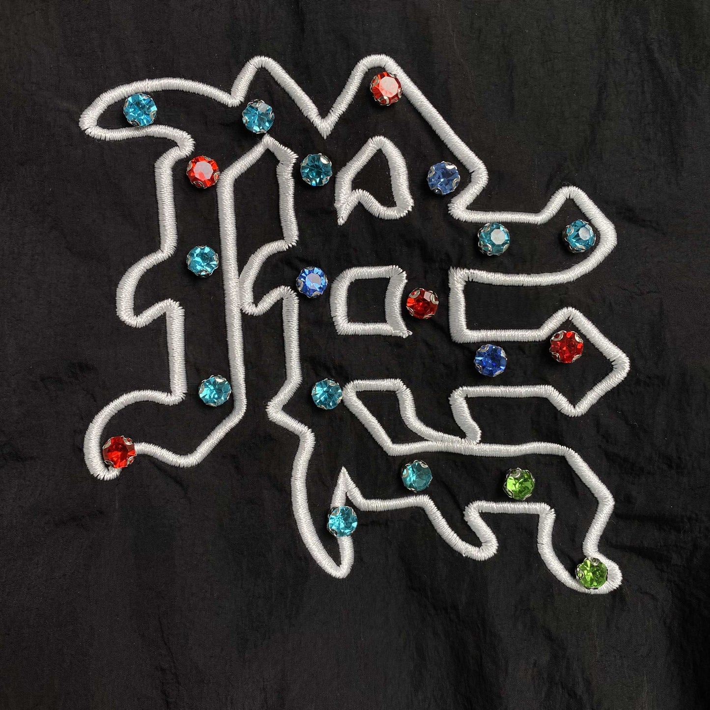 Campera Mixed Emotion Gem Black