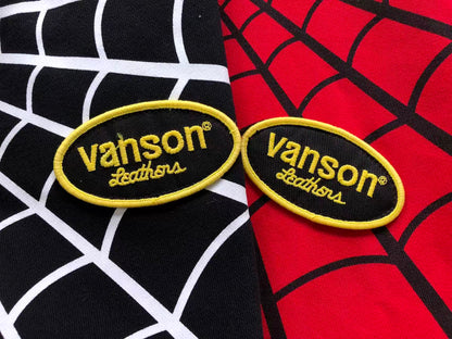 Campera Supreme Vanson Leathers Spider-Man Negra