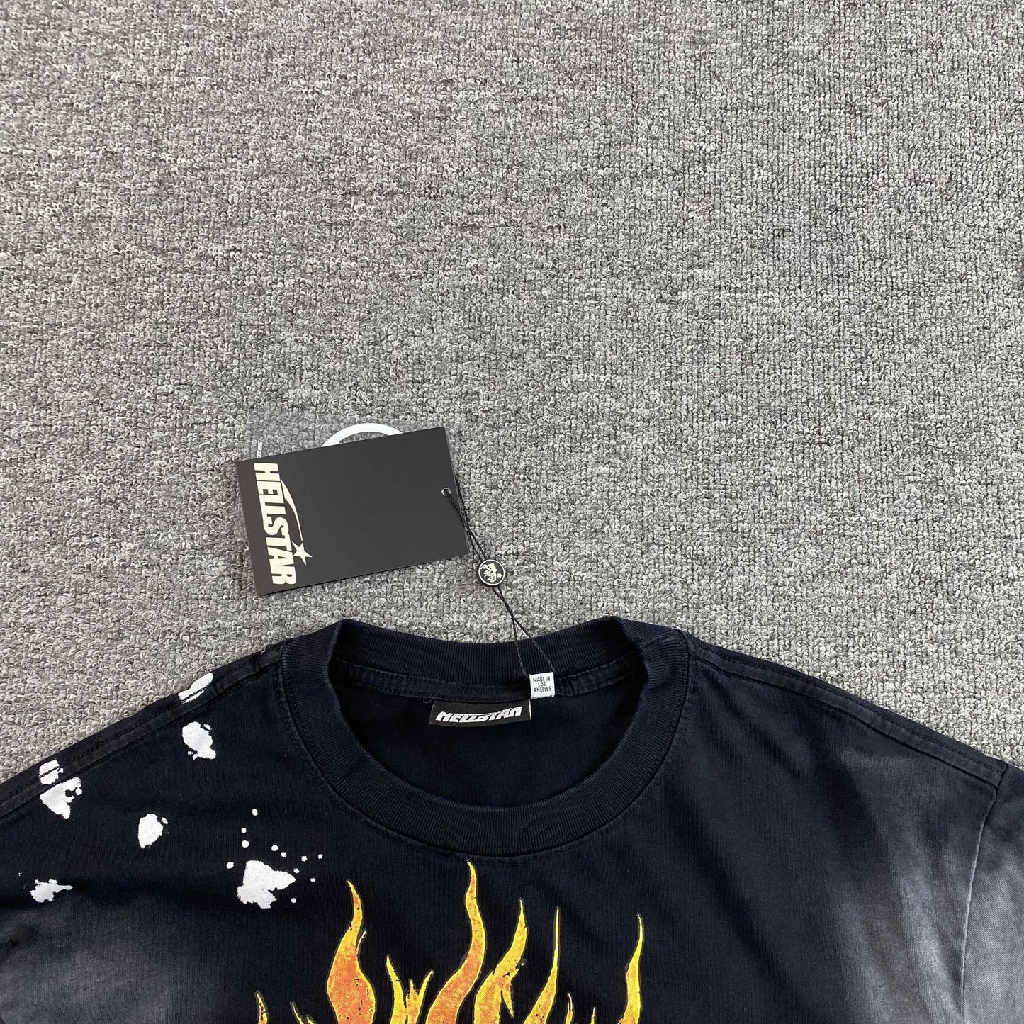 Remera Hellstar Screaming Kid Negra