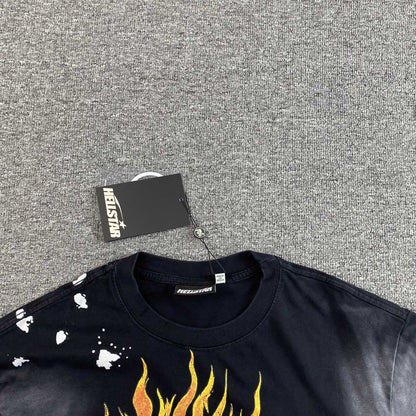 Remera Hellstar Screaming Kid Negra