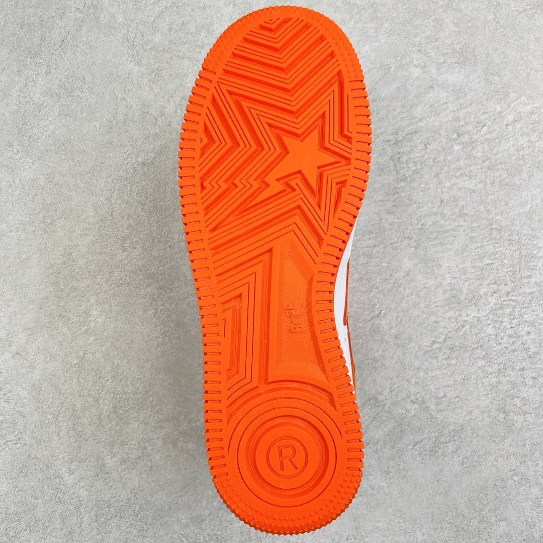 A Bathing Ape Bape Sta Low Naranja