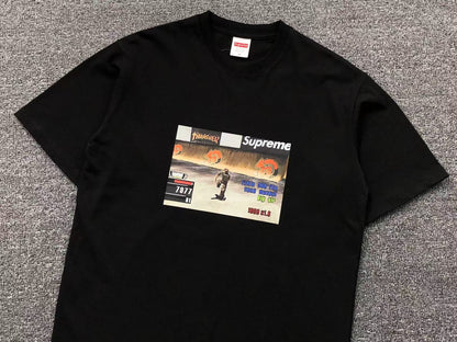 SUPREME THRASHER GAME TEE BLACK