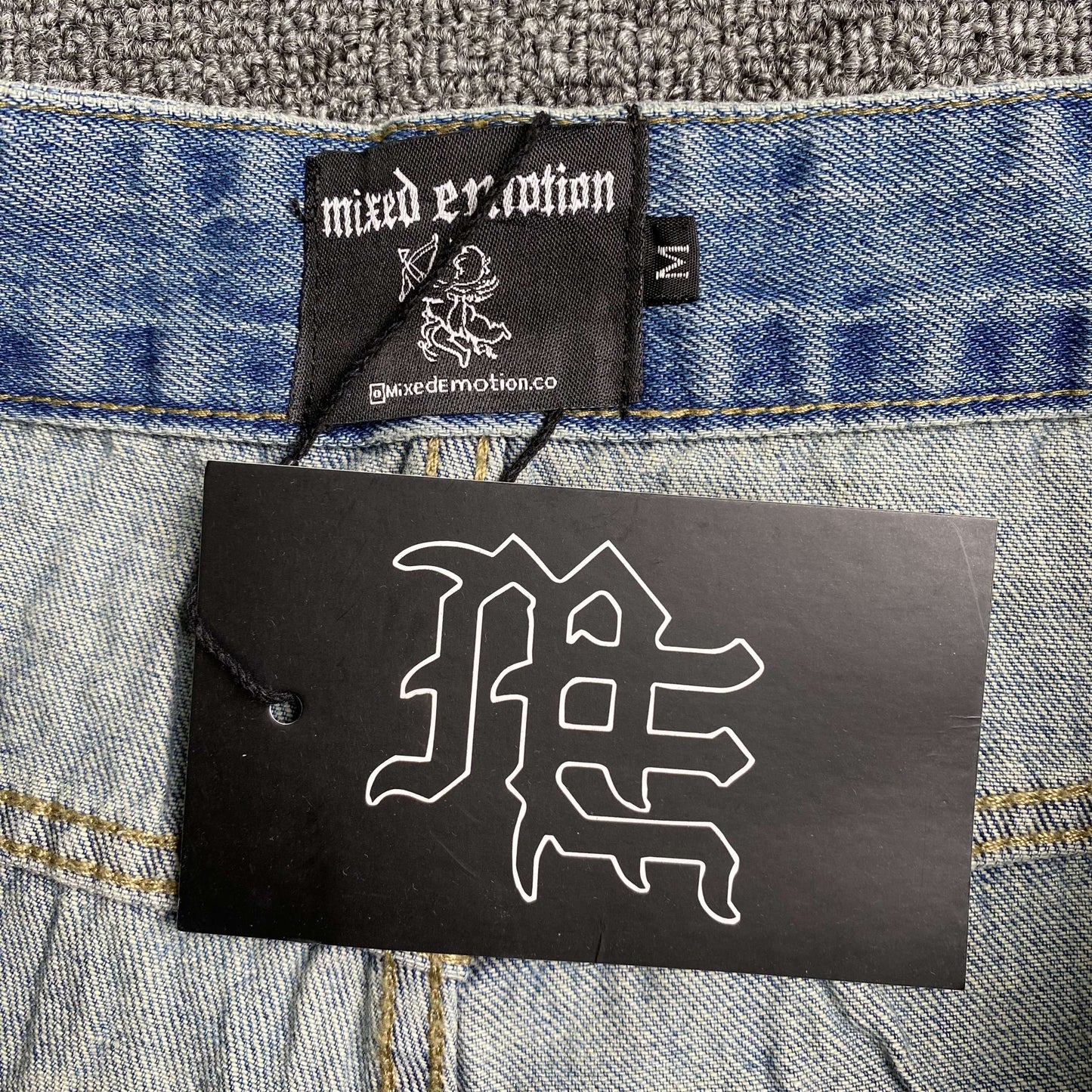 Pantalón Mixed Emotion ME Rhinestone Jean