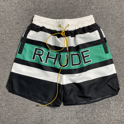 RHUDE SHORTS BLACK