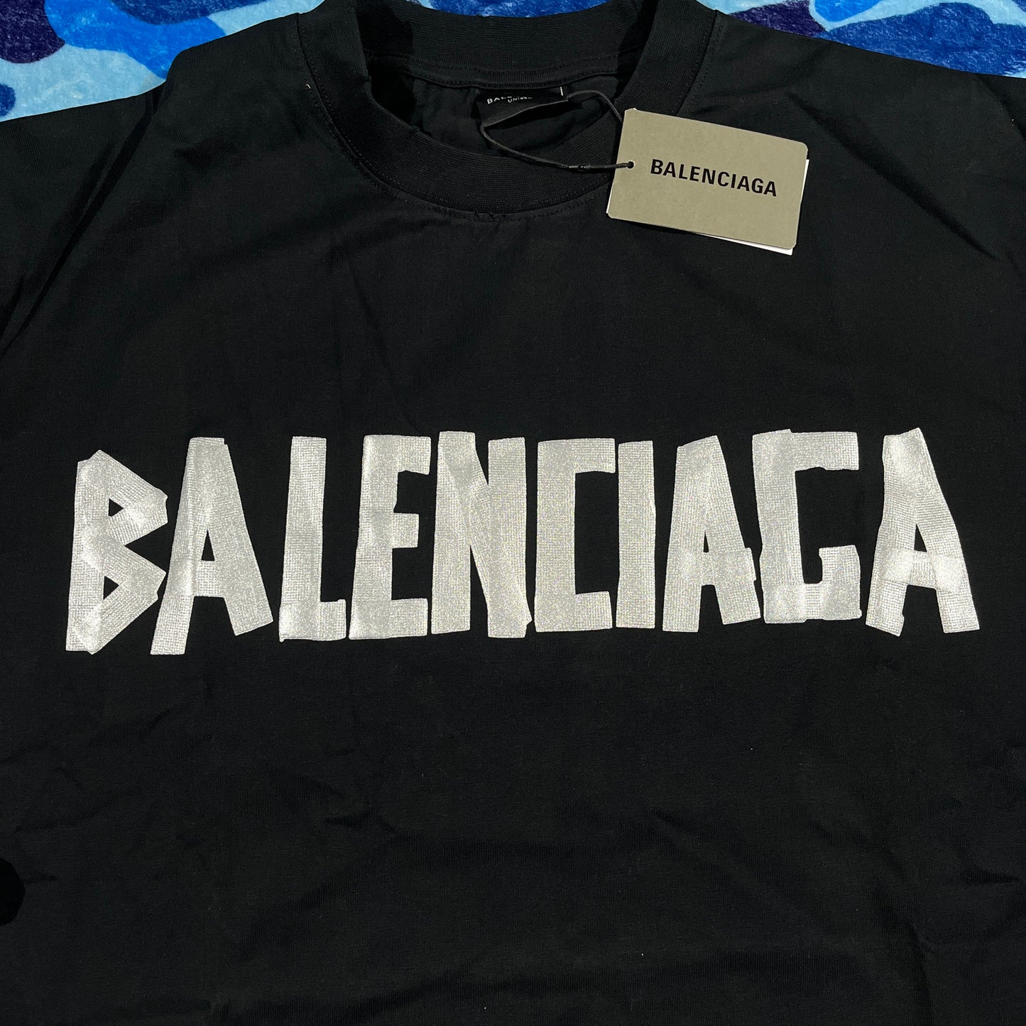 Remera Balenciaga New Tape Negra L