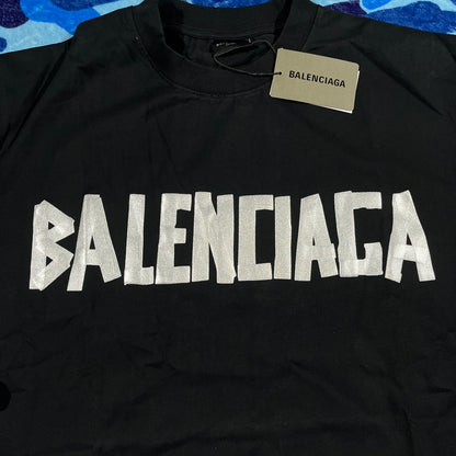 Remera Balenciaga New Tape Negra L