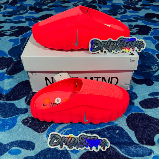 Nike Mind 001 Slide Solar Red