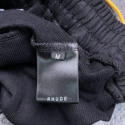 RHUDE X MCLAREN SHORTS BLACK