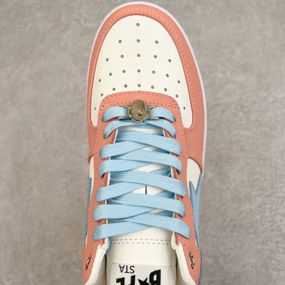 A Bathing Ape Bape Sta Low Rosa Pastel