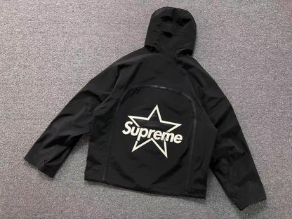 Campera Supreme Vanson Leathers GORE-TEX Shell Negra