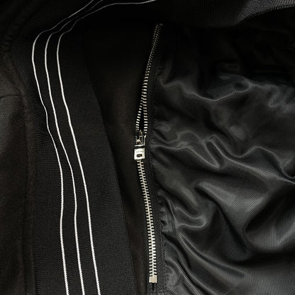 AMIRI HOCKEY BOMBER JACKET BLACK