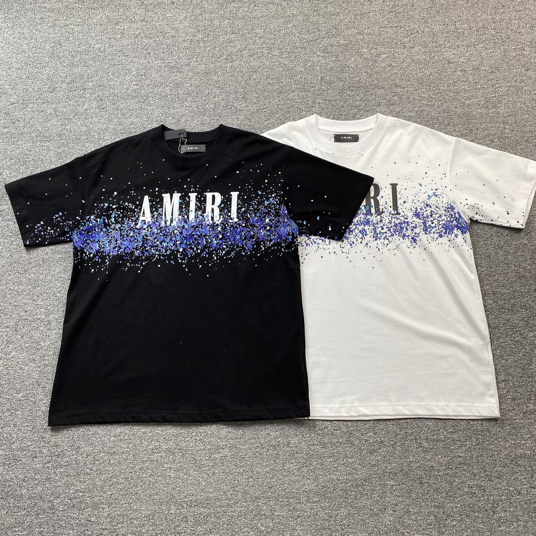 AMIRI CRYSTAL CORE LOGO TEE BLACK