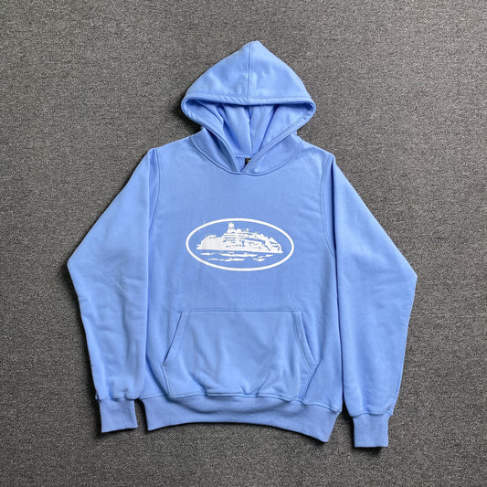 CORTEIZ ALCATRAZ HOODIE BABY BLUE