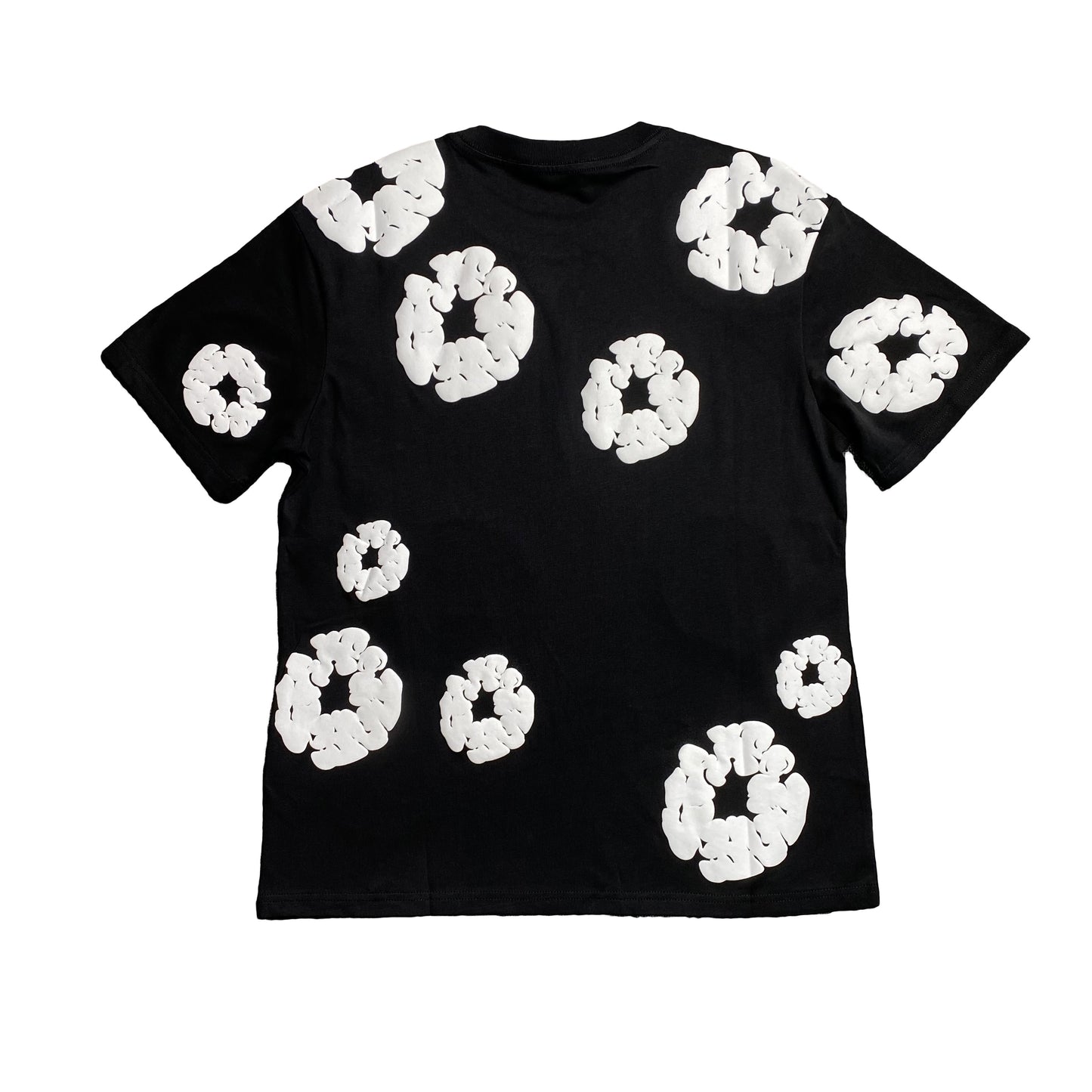 DENIM TEARS THE COTTON WREATH TEE BLACK