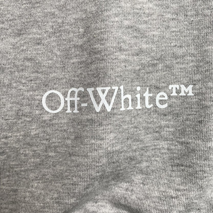 OFF WHITE SCRIBBLE DIAG CREWNECK GREY