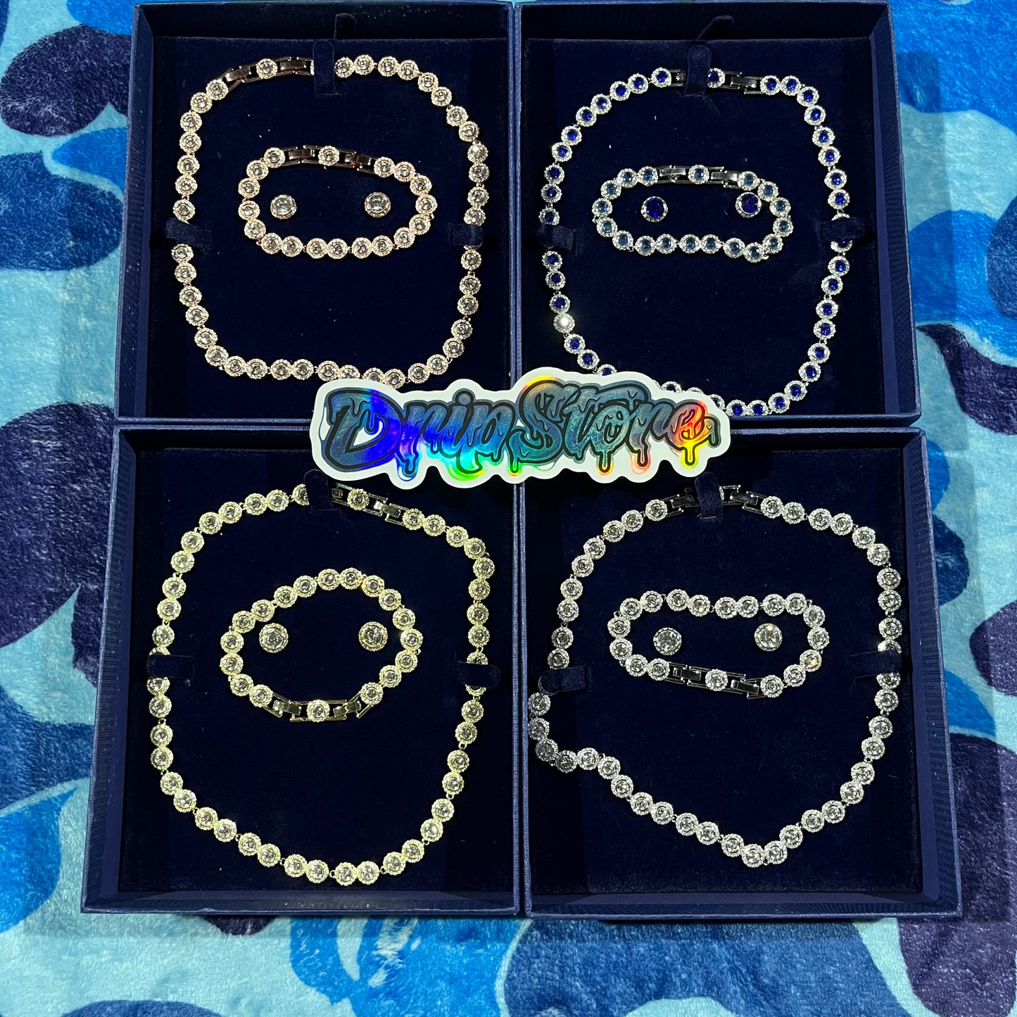 Set Swarovski Angelic Plateado