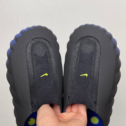 Nike Mind 001 Flyknit Slide Hyper Royal Black