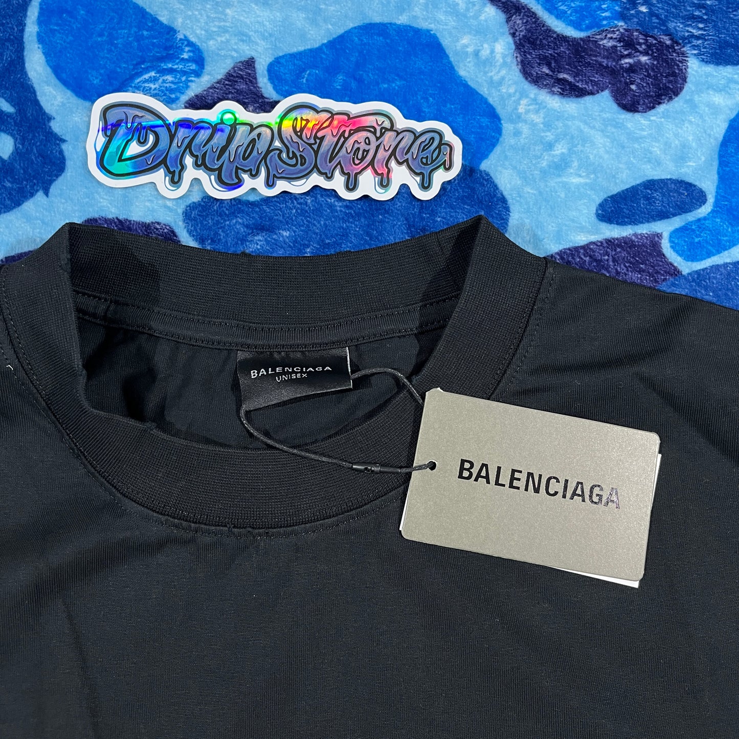 Remera Balenciaga New Tape Negra L