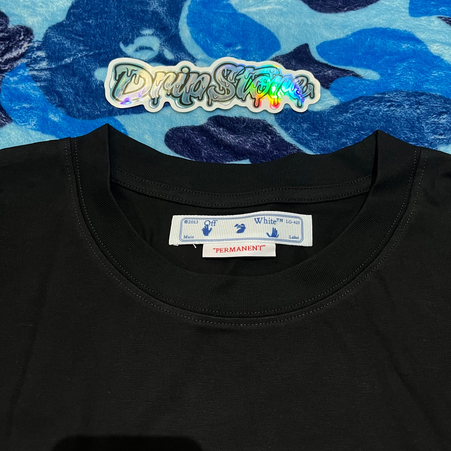 Remera Off White AC MILAN XL