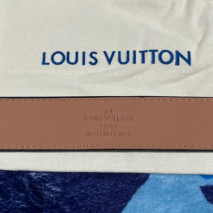 Cinturon LV Monogram Negro/Dorado