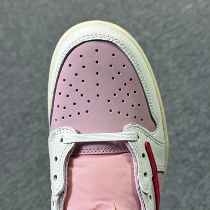 Jordan 1 Low X Travis Scott Tropical Pink