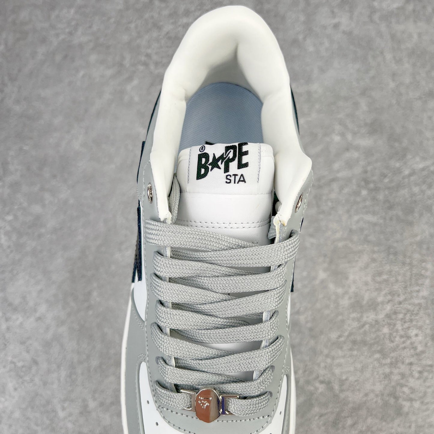 A Bathing Ape Bape Sta Low Gris Negro