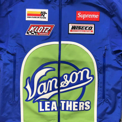 Campera Supreme Vanson Leathers GORE-TEX Shell Royal