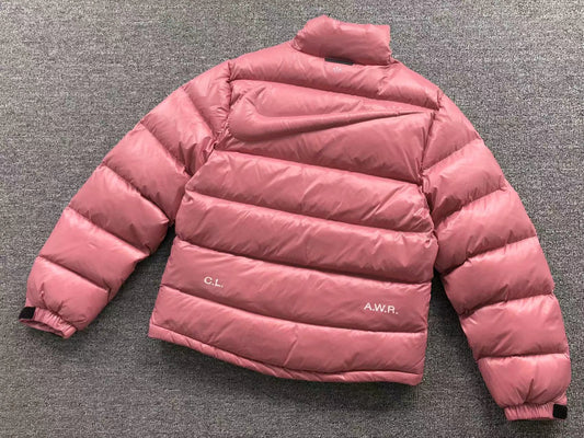 NIKE X NOCTA SUNSET PUFFER CAMPERA ROSA 