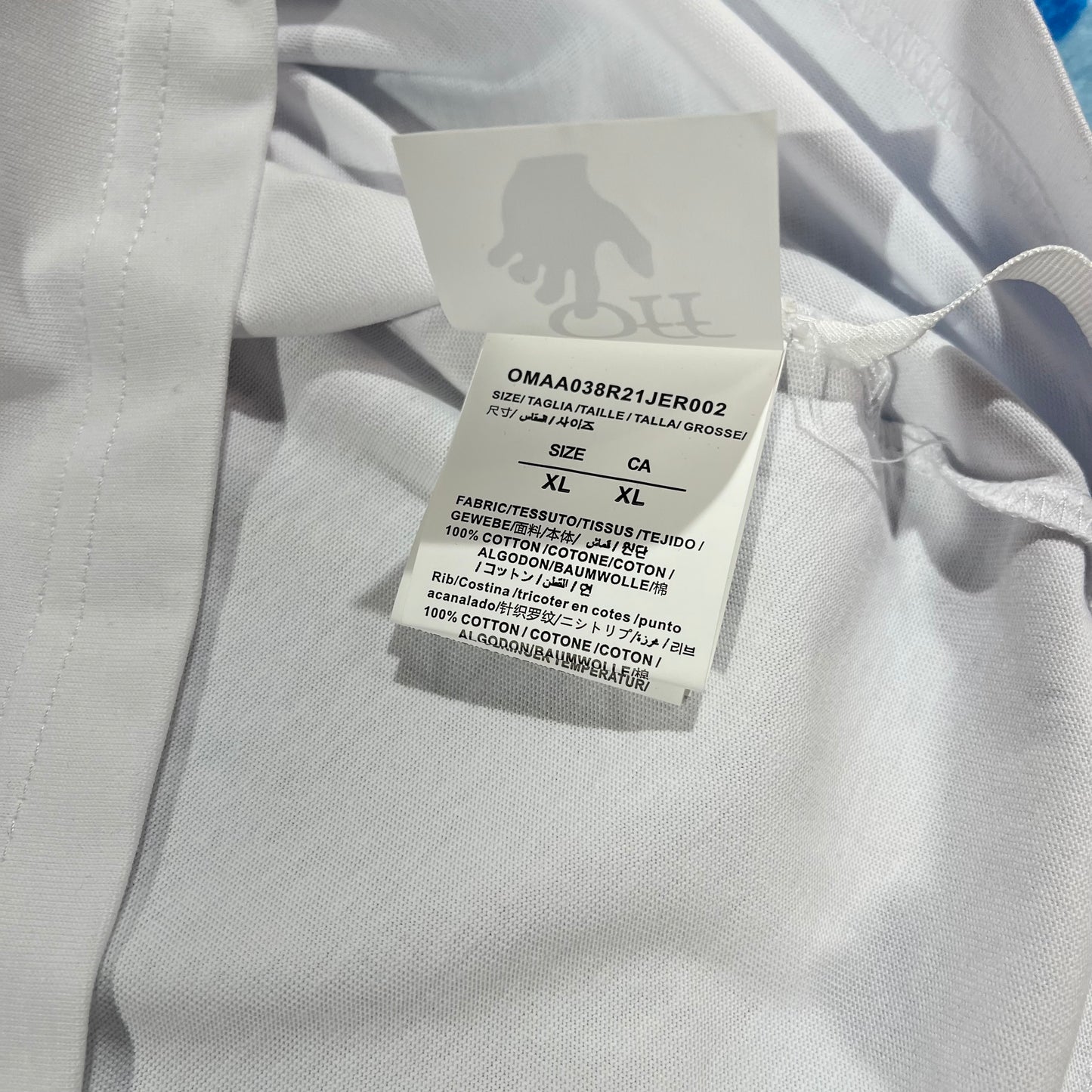 Remera Off White Undercover Skeleton Blanca XL