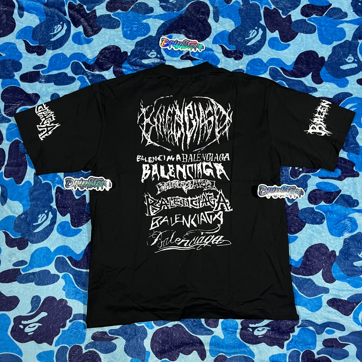 Remera Balenciaga Diy Metal S-M-L