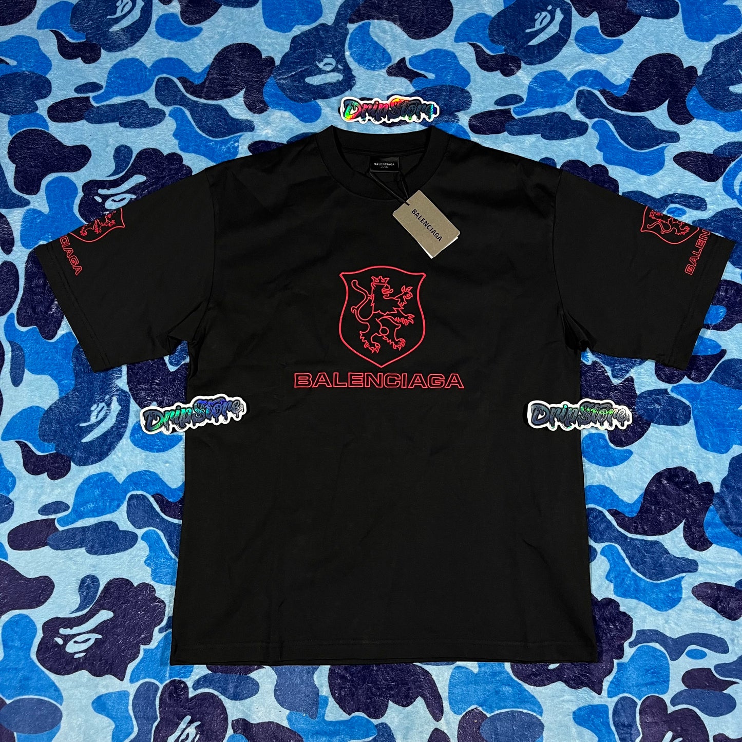 Remera Balenciaga Lion Club M
