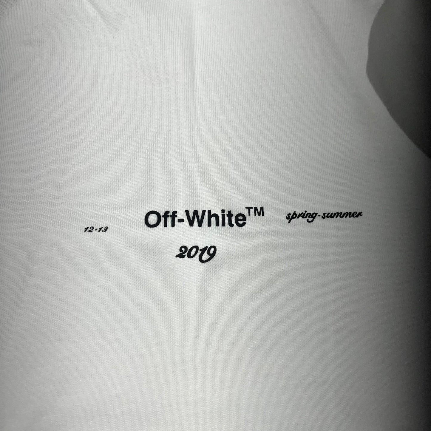 Remera Off White Monet Blanca S