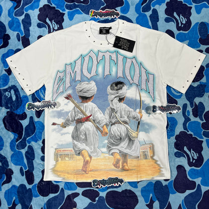 Remera Mixed Emotion Archer Blanca L