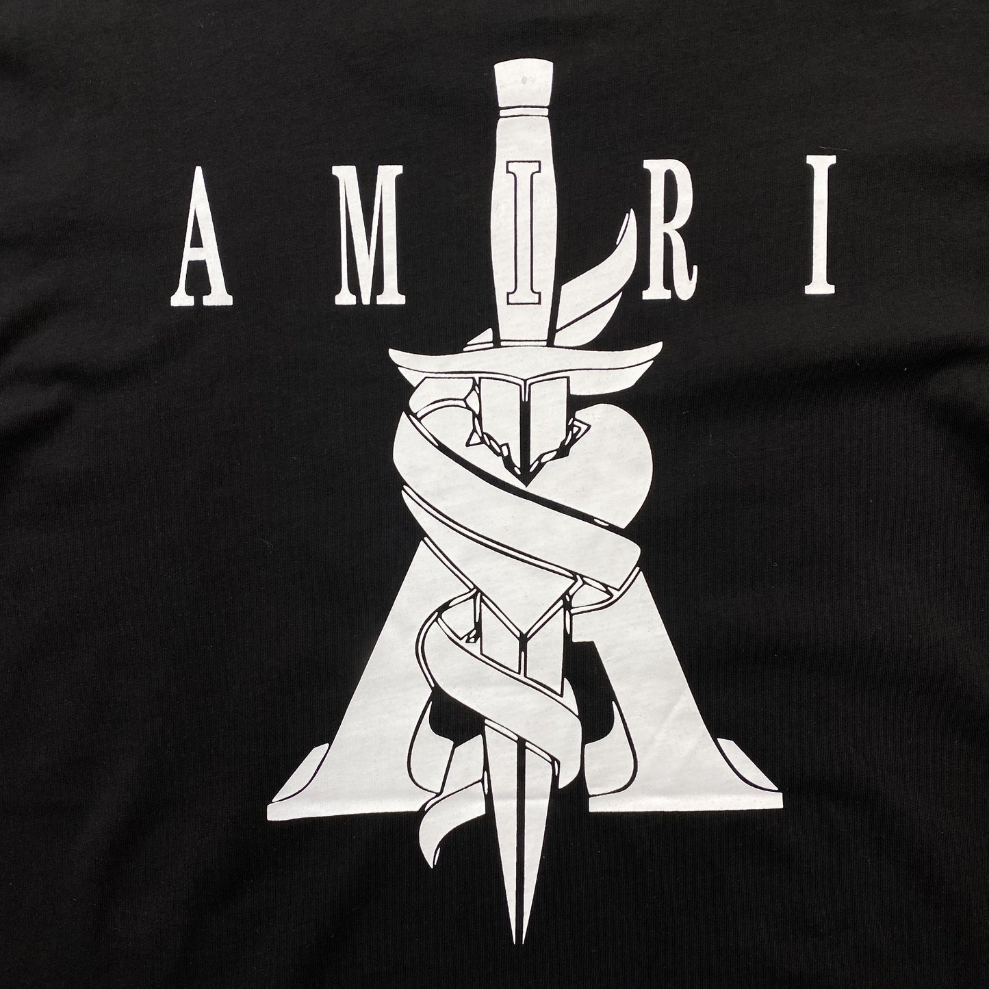 AMIRI DAGGER TEE BLACK