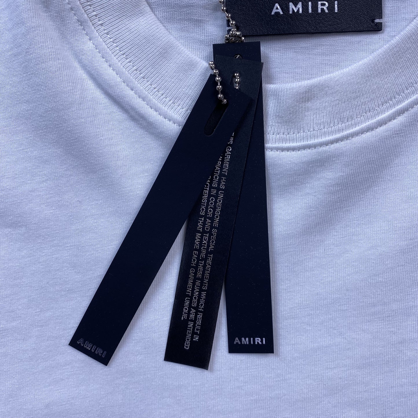 AMIRI DAGGER TEE WHITE