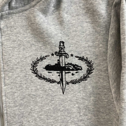 Campera Corteiz x Slaughter Gang 21 Savage Gris