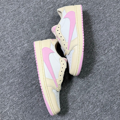Jordan 1 Low X Travis Scott Shy Pink