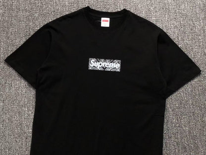 SUPREME BANDANA BOX LOGO TEE BLACK